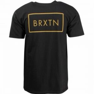 Brixton Men Rift Standard Tee black gold